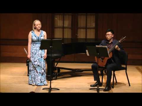 Emma Resmini and Xiaobo Pu: Entr'acte by Jacques Ibert