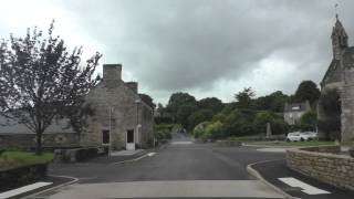preview picture of video 'Driving On Rue des Anciennes Carrières & Rue Albert Harnay, Saint Servais, Brittany, France'