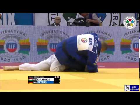 Judo 2014 Grand Prix Ulaanbaatar: Cirjenics (HUN) - Peters (GER) [-100kg] bronze