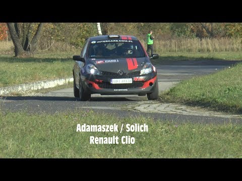 KJS Rajd Tyski 2018 - Michał Adamaszek / Paweł Solich - Renault Clio