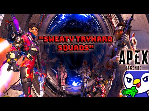 Facing The Most Sweatiest Squads On Apex Legends