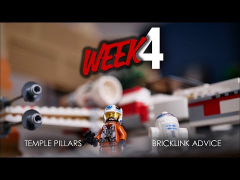 The Great Temple is kinda big | Building Yavin 4 in LEGO - Week 4