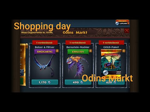 Dragons Austieg von Berk | Es ist Shopping day | Odins Markt