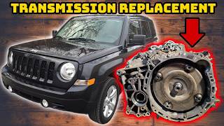 Transmission Replacement 2014 Jeep Patriot CVT JF011e ( FULL GUIDE )