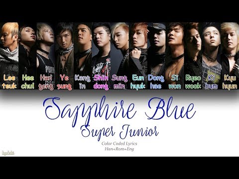 Sapphire Blue - Super Junior