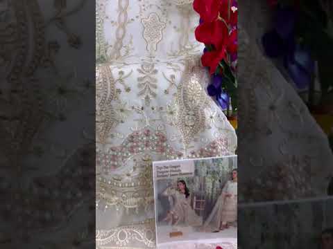 Hoor Tex H-91 Faux Georgette Wholesale Pakistani Suit – product video thumbnail