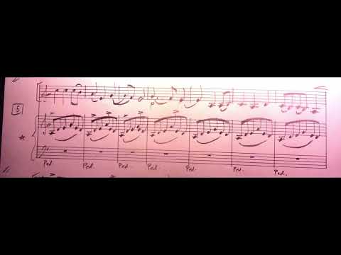 [145c] Violin and Piano (music score) (+Mandolin) by Gerald Spitzner