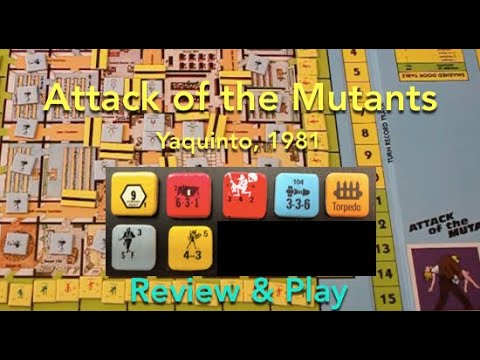 Attack of the Mutants (Yaquinto) Review & How to Play