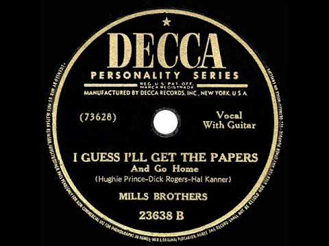 Video thumbnail for I Guess I’ll Get the Papers (And Go Home)