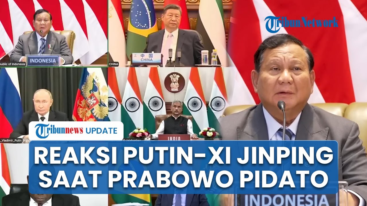 Reaksi Putin-Xi Jinping saat Prabowo Singgung soal Senjata Politik Dunia: Negara Kecil Diintimidasi