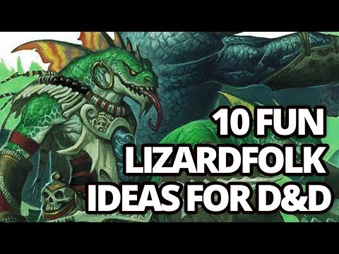 10 FUN Ways to Use Lizardfolk | D&D Ideas
