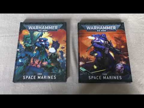 Space Marines Codex - 9th vs 10th Edition (WH40K)