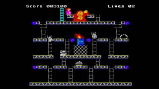 Unfinished Donkey Kong port to Spectrum, last version?