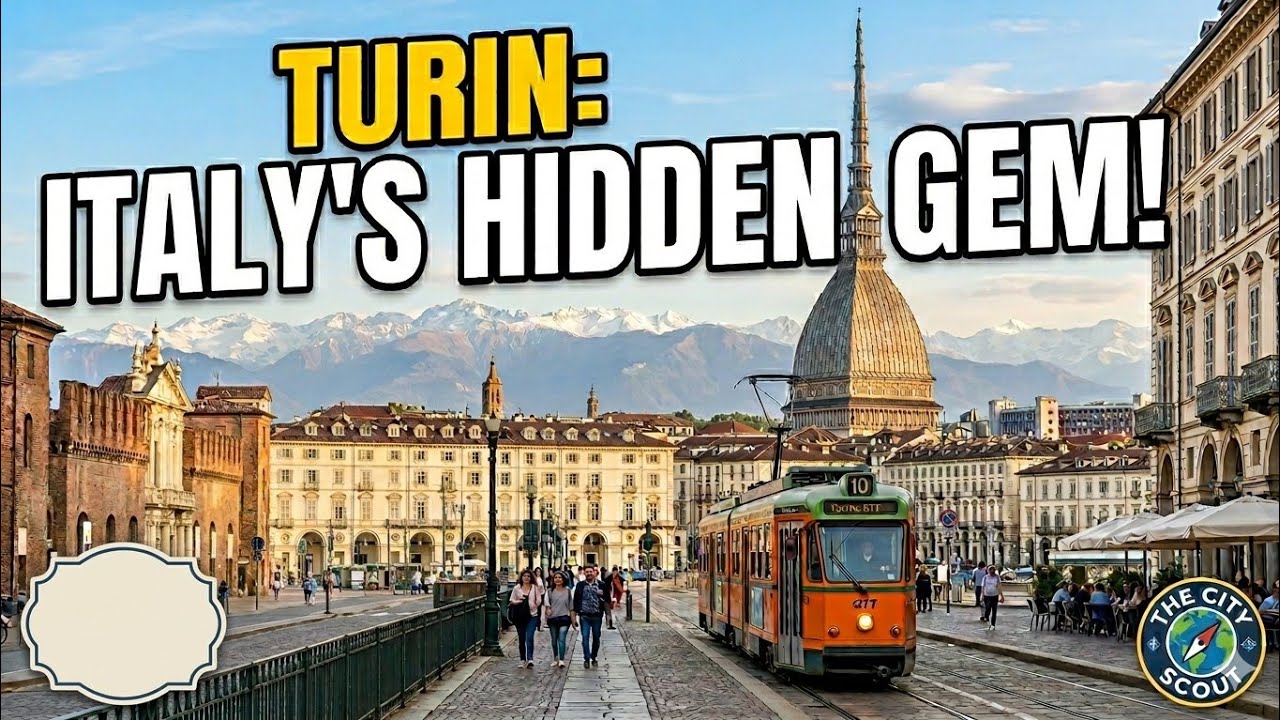 Turin, Italy: The Royal Heart of Piedmont | 4K Cinematic Journey