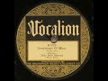 Jelly Roll Morton "Sweetheart O' Mine" (p solo) (Chicago, Apr 20, 1926) - Vocalion 1019.
