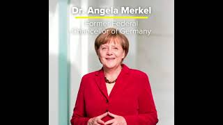 Former Federal Chancellor of Germany Dr. Angela Merkel for the 2022 UNHCR Nansen Refugee Award.