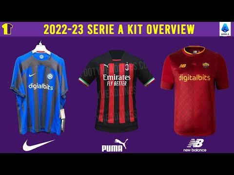 2022-23 Serie A Kit Overview - All Leaked & Released Kits