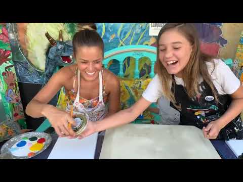 Compassionate Arts Tutorial - Paint a Resilience Guardian Angel or Box