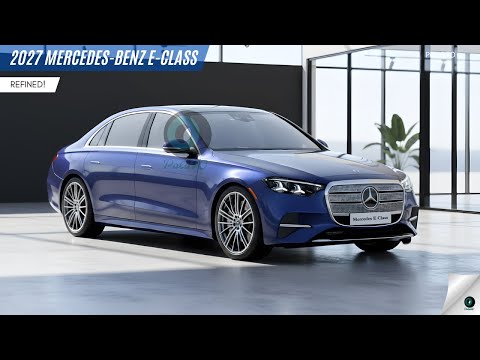 All-New 2027 Mercedes-Benz E-Class – This Is How a Premium Sedan Evolves!