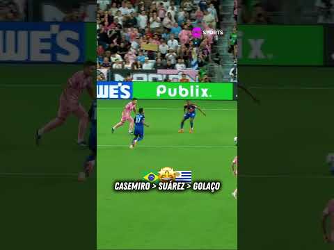 CASEMIRO FEZ PARTE DESSA PINTURA DE LUIS SUÁREZ! 🇧🇷🤝🇺🇾 #shorts