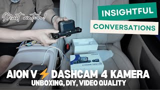 All Events in AION V Recorded 🎥 AZDOME M660 Front, Side, Inside, Rear