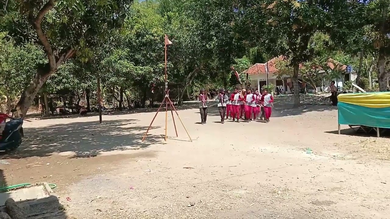 Latihan Pramuka SDN Brakas Dajah 1