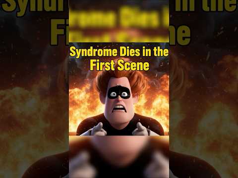 The Deleted Scene Where Syndrome Dies in the Opening #theincredibles