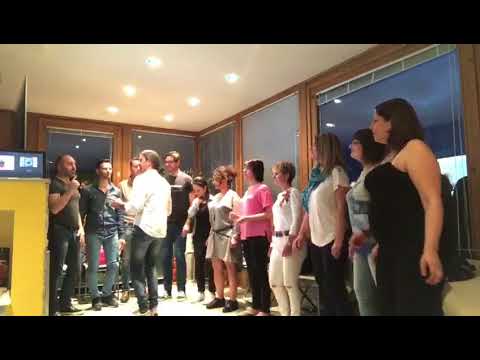 Vocal Teachers training NMS  circle song 2018