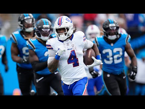 James Cook's best runs from 216-yard, 2-TD game vs. Panthers | Week 8