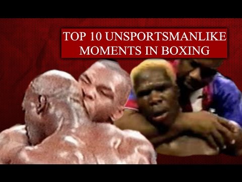Top 10 Unsportsmanlike Moments in Boxing