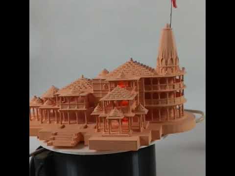 V2 Ram Mandir Ayodhya Model