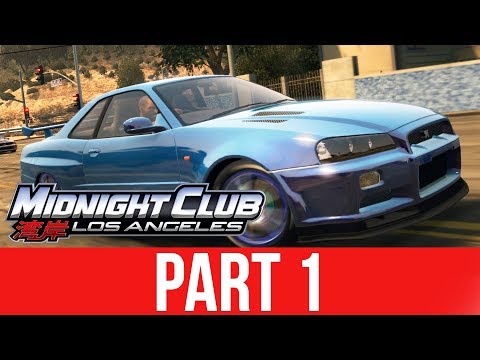 MIDNIGHT CLUB LOS ANGELES XBOX ONE Gameplay Walkthrough Part 1 - MY FIRST CAR