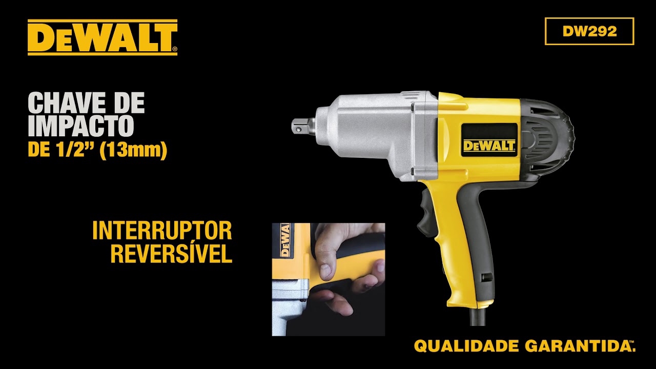 DEWALT - Chave de impacto de 1/2(13MM) - DWD292