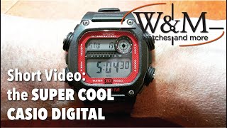 Casio Red Digital