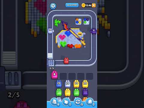 Pixel Flow Level 2403 Walkthrough