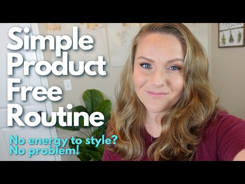 Simple Product Free Washday -- Energy Efficient (Not Lazy) Wavy Hair Routine