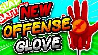 New OFFENSE🔴 Glove & New MACE Mastery!🏰 - Slap Battles Roblox