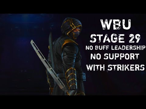 Marvel Future Fight T2 Ronin | WBU PROXIMA STAGE 29 | No Leadership | No Support | With Strikers