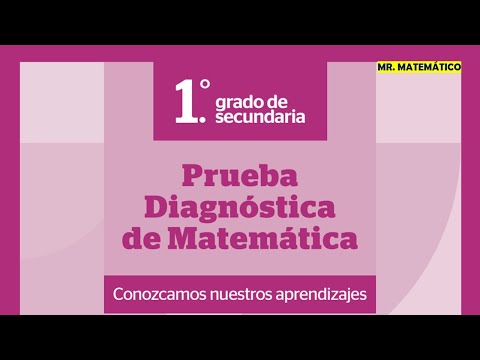 🔴Evaluación Diagnóstica de Matemática - 1ro Secundaria