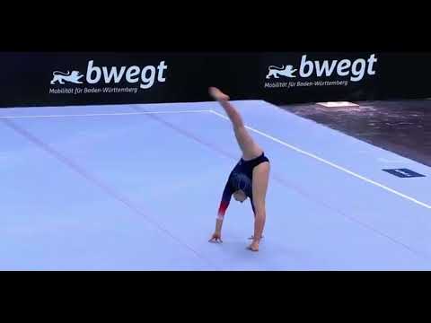 Noélie Ayuso (FRA) - Floor - DTB Pokal 2024
