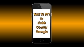 Text To 911 PSA