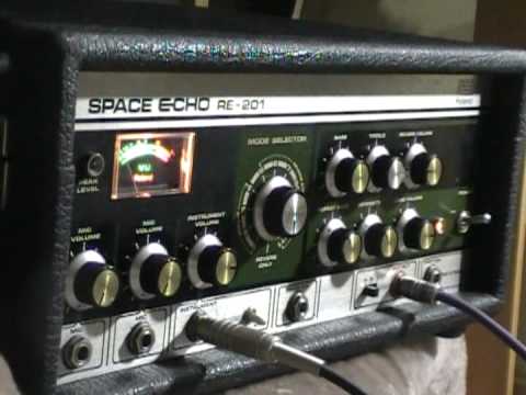 Roland RE-201 Space  Echo (Tape ) DEMO by Crazy Moto