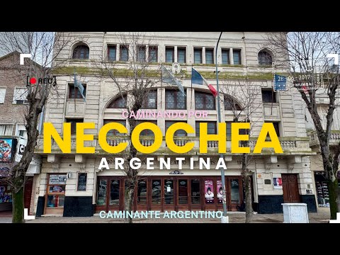 Caminando por Necochea Buenos Aires Argentina WALKING TOUR
