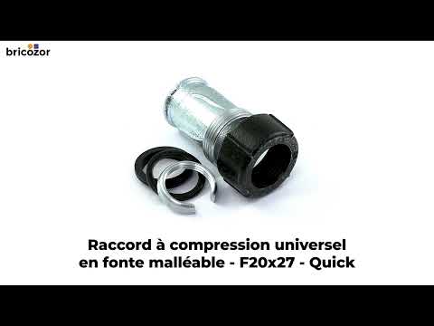 Raccord à compression universel - filetage femelle - GeboQuick GEBO