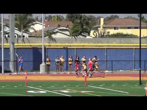 FSG 4x100 vs Laguna Hills 3-19-14 - Los Alamitos Girls