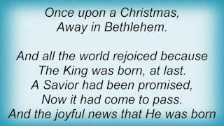 Selah - Once Upon A Christmas Lyrics