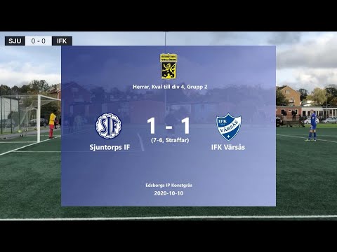 201010 Sjuntorps IF - IFK Värsås, Höjdpunkter