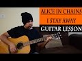 Alice in Chains-I Stay Away Guitar Lesson