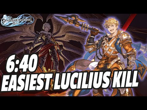 NEW Lucilius RAID - INVINCIBLE VANE Build - 6:40 Using AI | Granblue Fantasy Relink