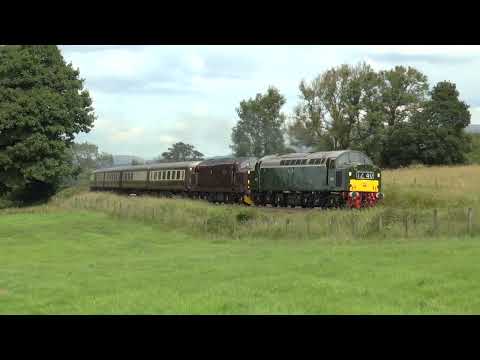 40145 5M53 1238 Hellifield to Carnforth Steamtown Wilpshire Bank  15/07/24.